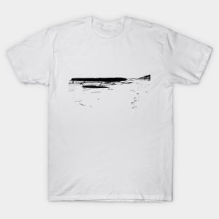 Seascape - boats by shoreline T-Shirt